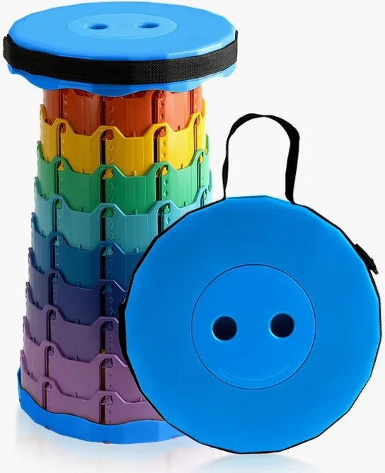 코멧 아웃도어 휴대용 높이조절 캠핑 스툴