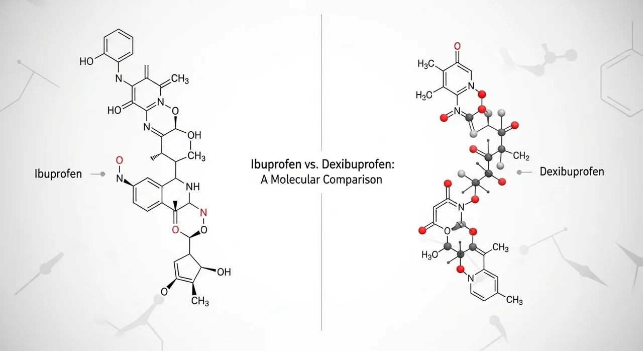 이부프로펜 vs 덱시부프로펜: 소염 작용의 차이
