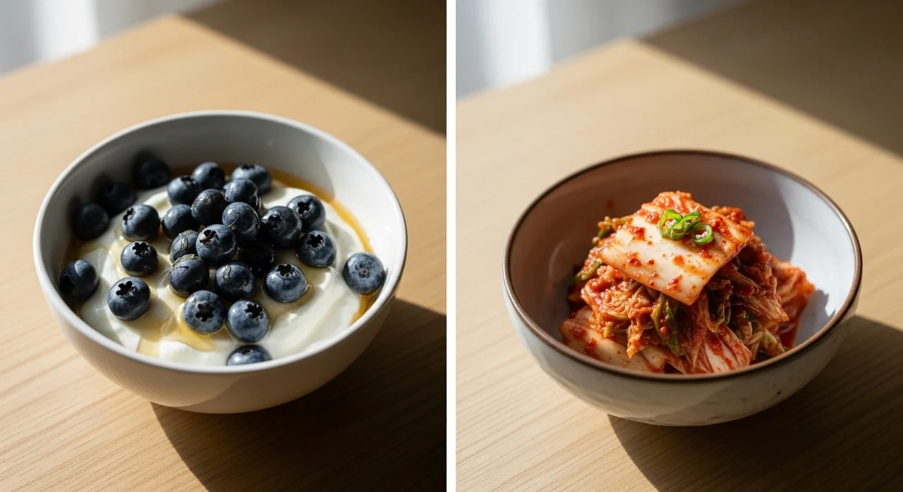 요거트 vs 김치, 나에게 맞는 발효 식품은?