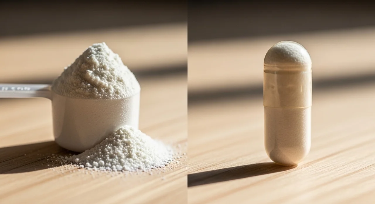 분말 vs 캡슐, 어떤 형태가 더 좋을까?