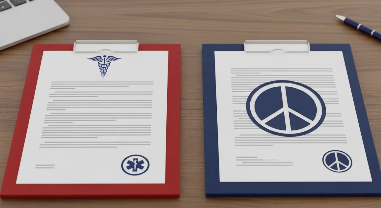 사전연명의료의향서 vs 사전장례의향서 비교