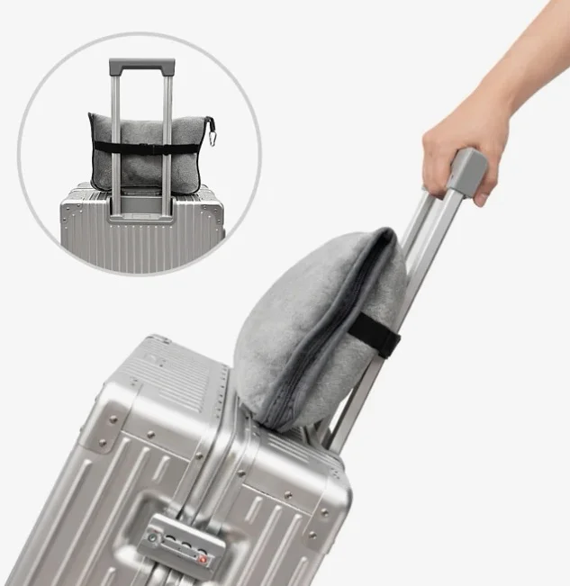 인헨스몰 여행필수 캐리어결합 기내용 담요