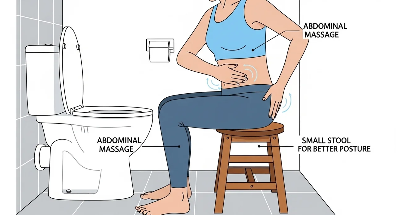 장 운동을 깨우는 아침 5분 실천 가이드