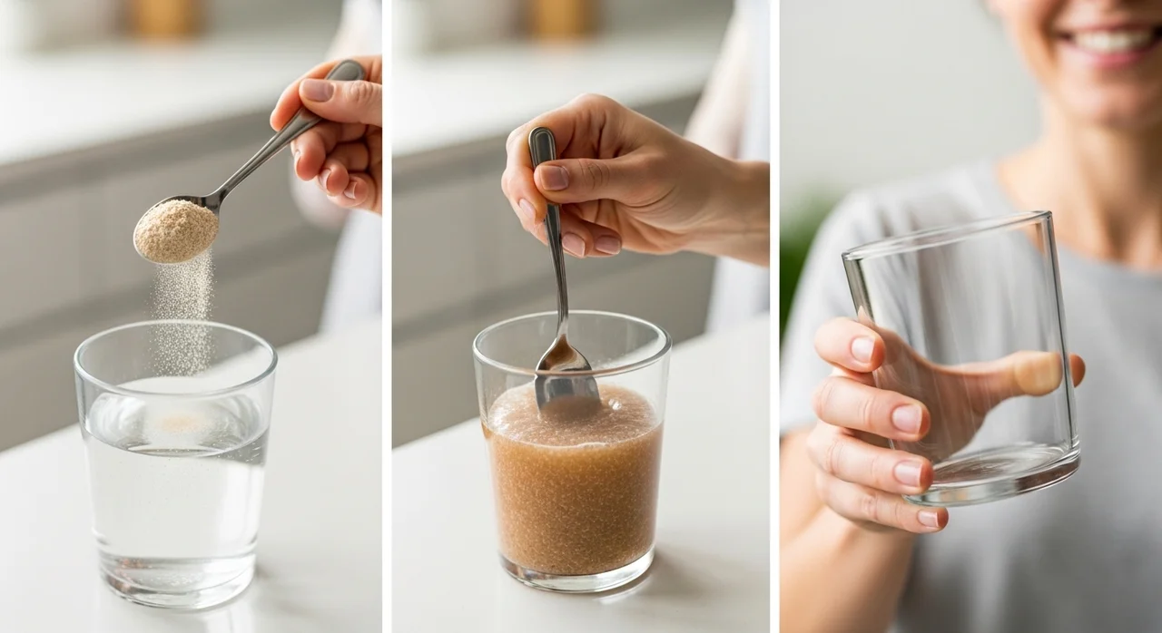 실패 없는 차전자피 복용법 3단계