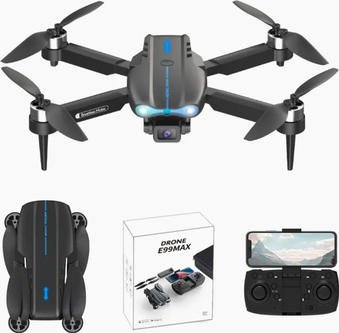 HHSSL 4K 고성능 초보용 드론 / 비행시간 30분 / 브러시리스 모터 / 듀얼 카메라 / 한글 설명서