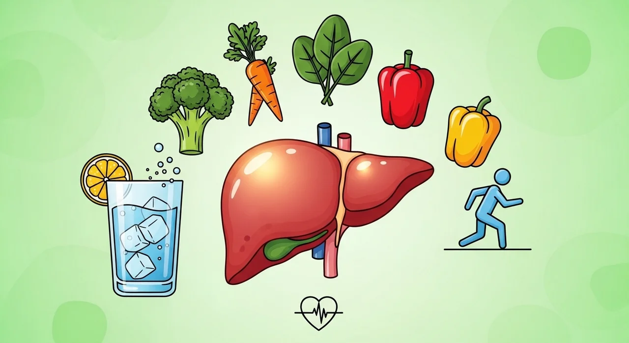 간 건강을 위한 생활 습관 체크리스트