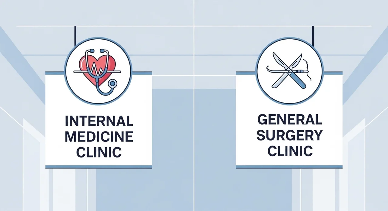 증상에 따른 변비병원 방문 기준 (내과 vs 항문외과)