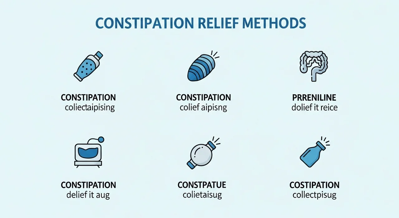 한눈에 보는 변비 해결 핵심 정보