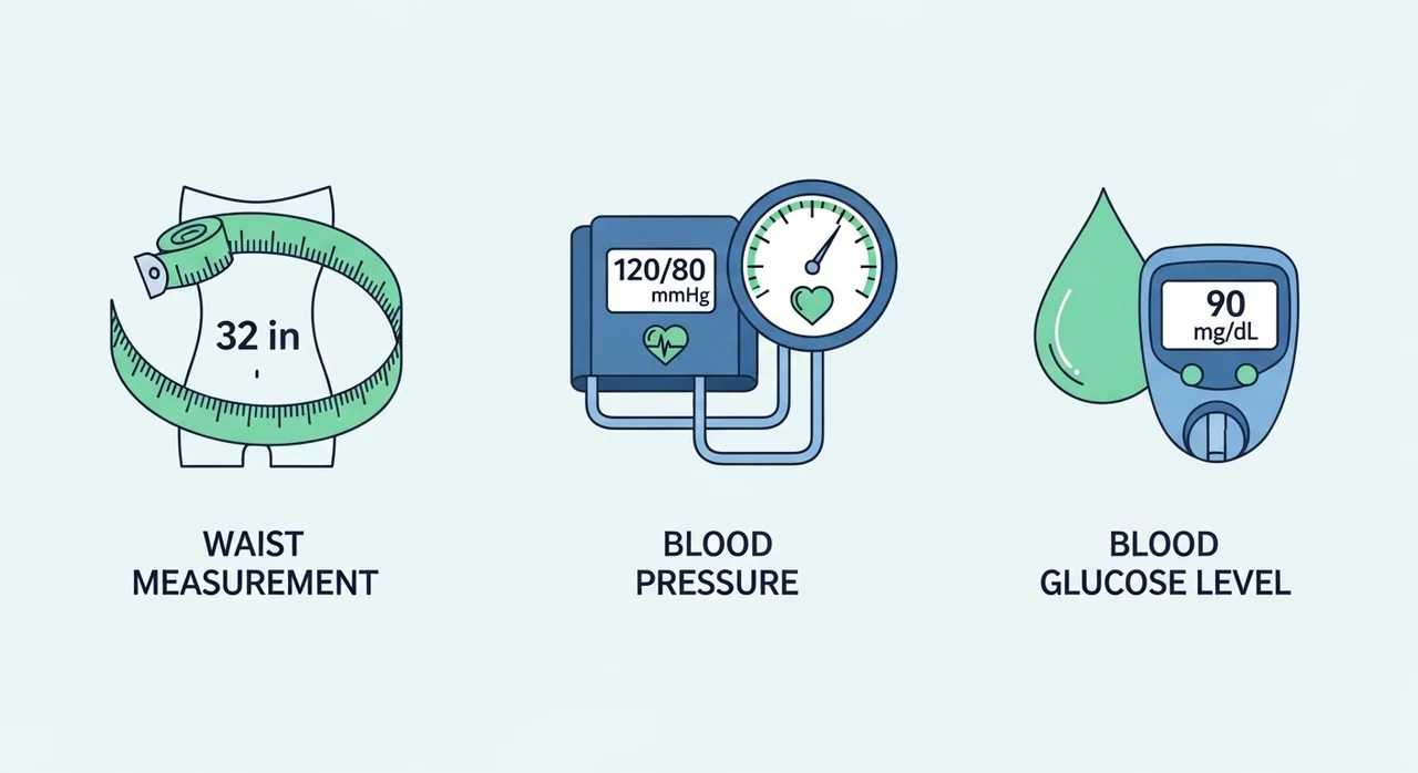 대사증후군 판정 기준 5가지