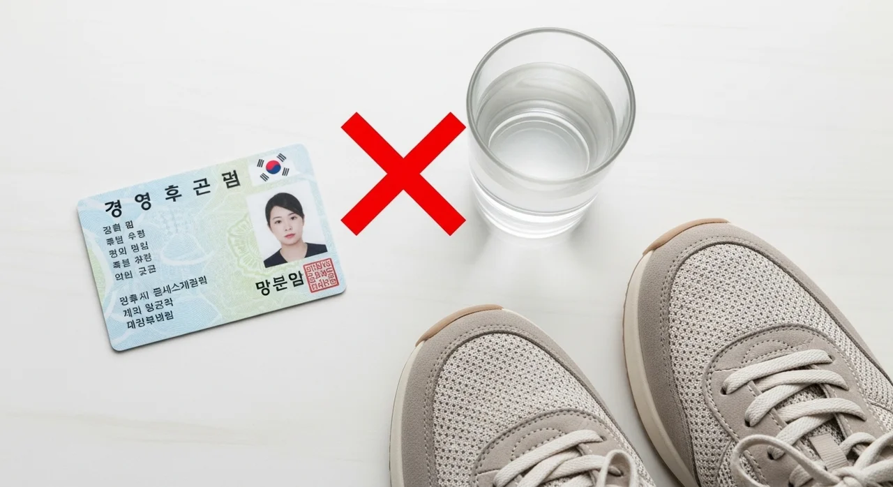 방문 전 준비물 및 주의사항