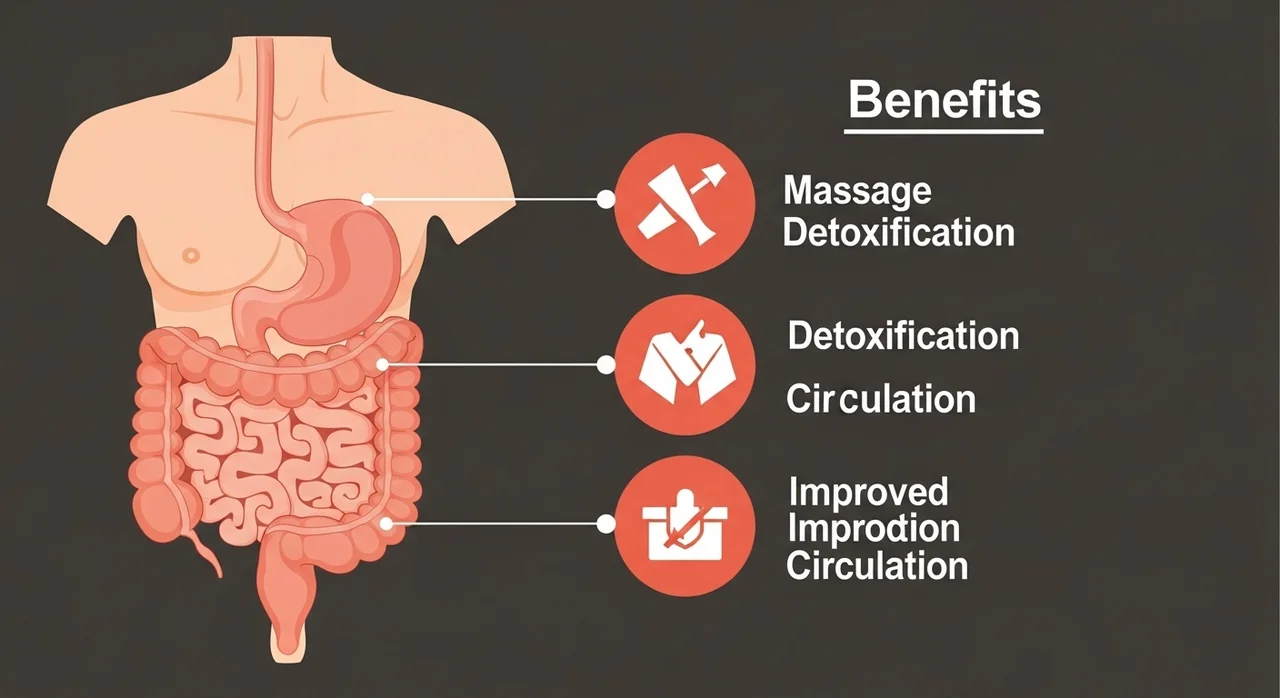 복부마사지가 몸에 주는 4가지 놀라운 변화