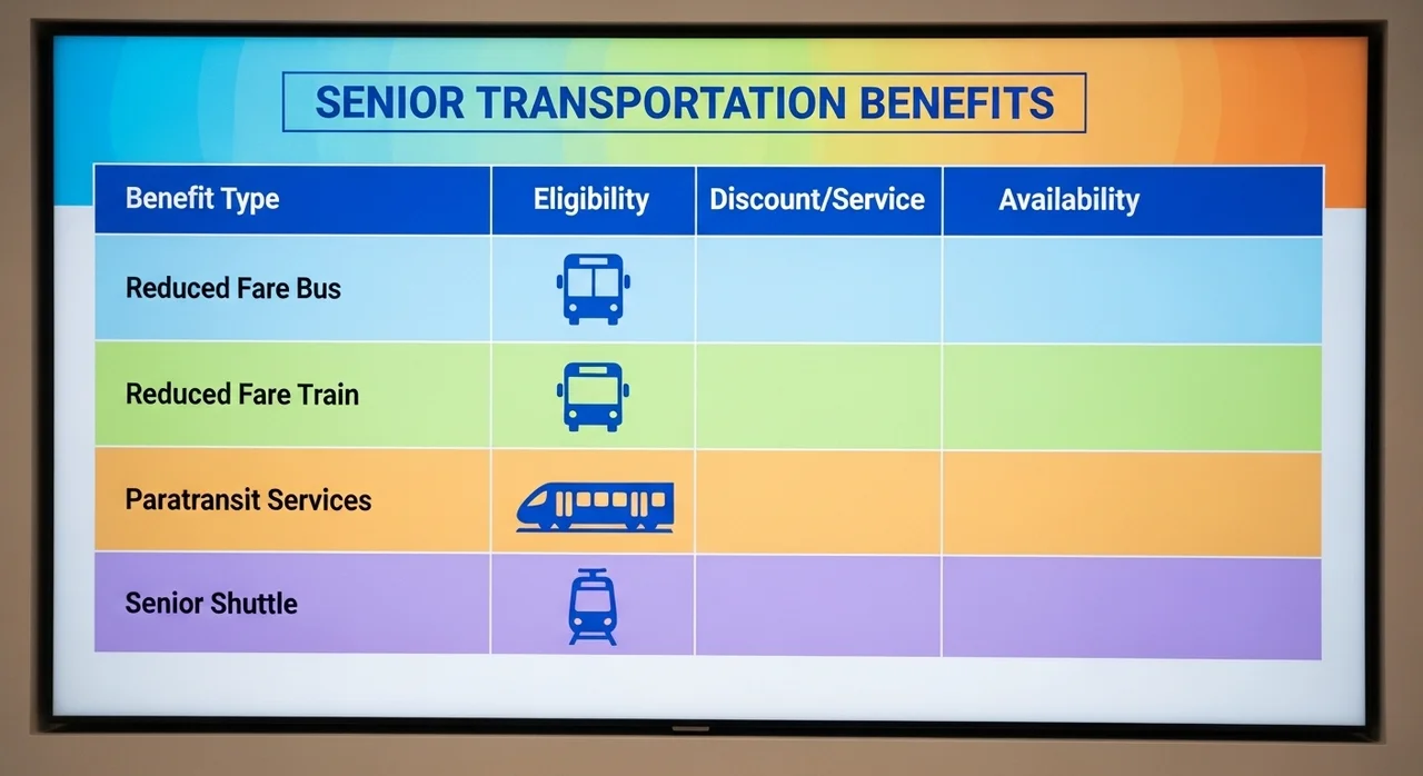 지역별 어르신 교통비 지원 혜택 한눈에 비교하기