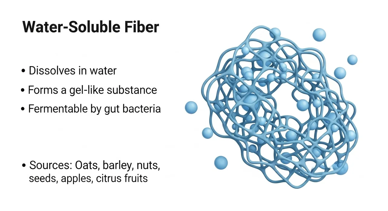 수용성 vs 불용성 식이섬유, 차이점을 아시나요?