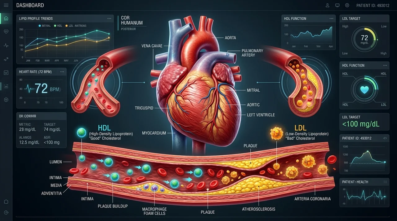 콜레스테롤 수치 해석 가이드 | LDL HDL 정상 범위와 관리법