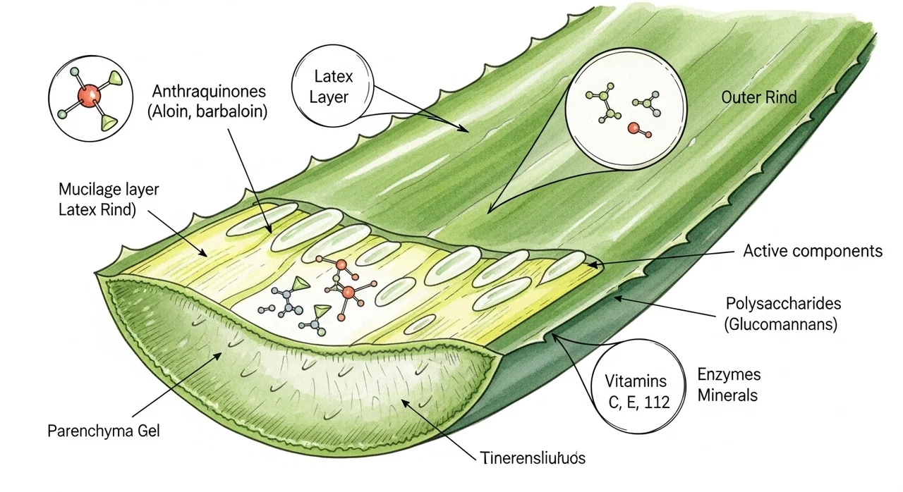 알로에환의 주요 성분과 기대 효능