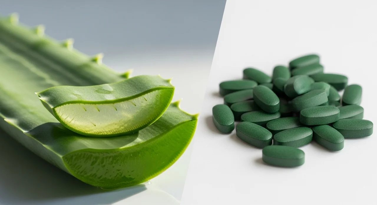 생알로에 섭취 vs 알로에환, 어떤 게 더 좋을까?
