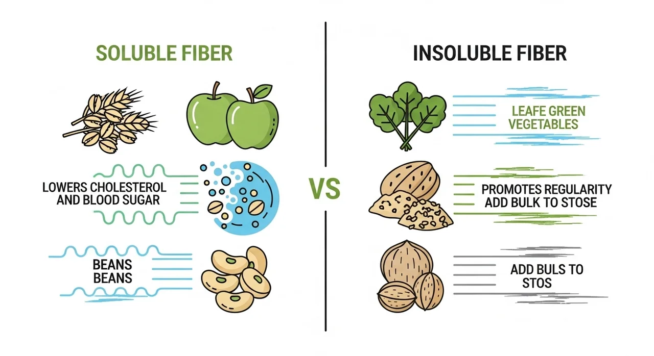 나에게 필요한 식이섬유 타입 확인하기