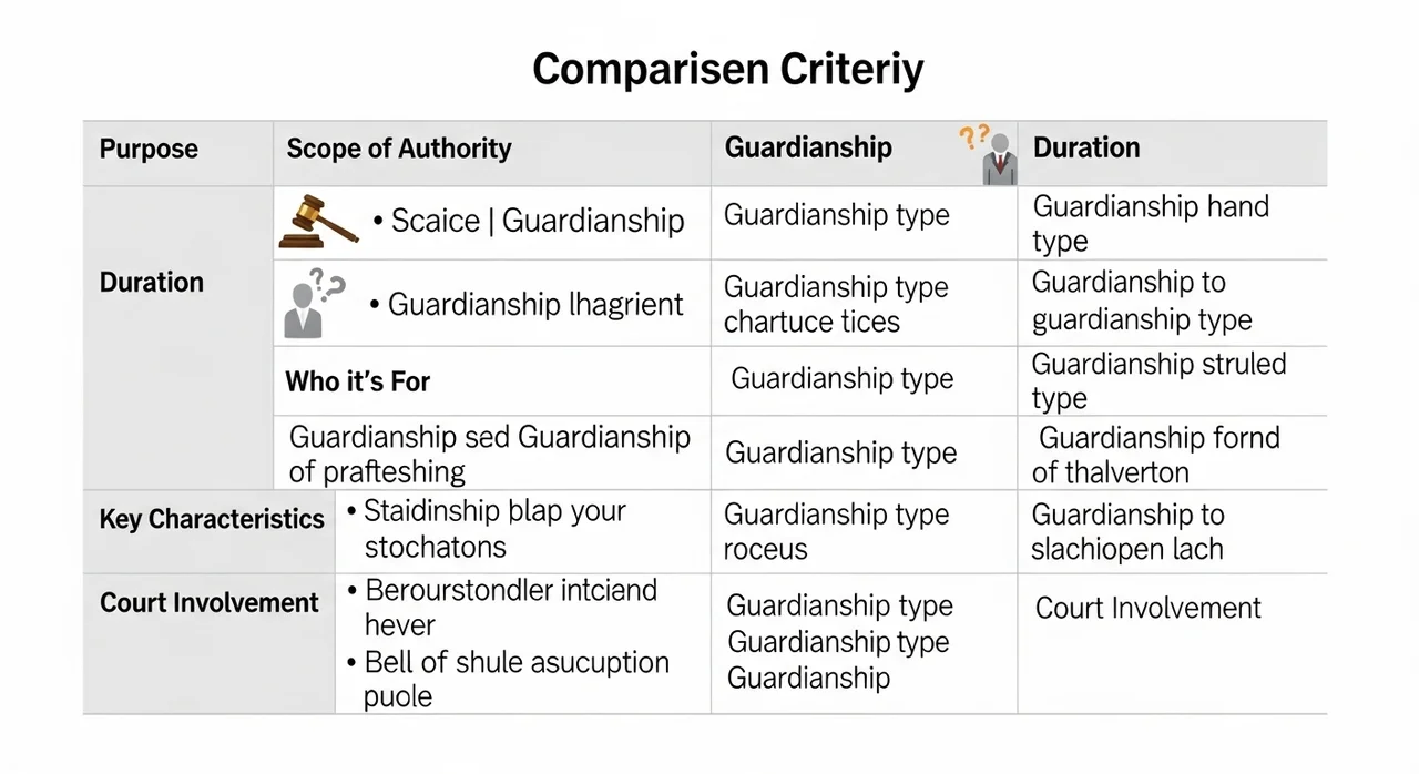 나에게 맞는 성년후견 유형 선택하기