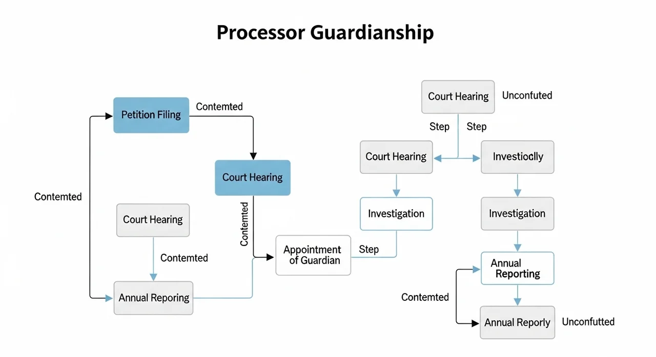 성년후견인 신청 및 처리 절차 5단계
