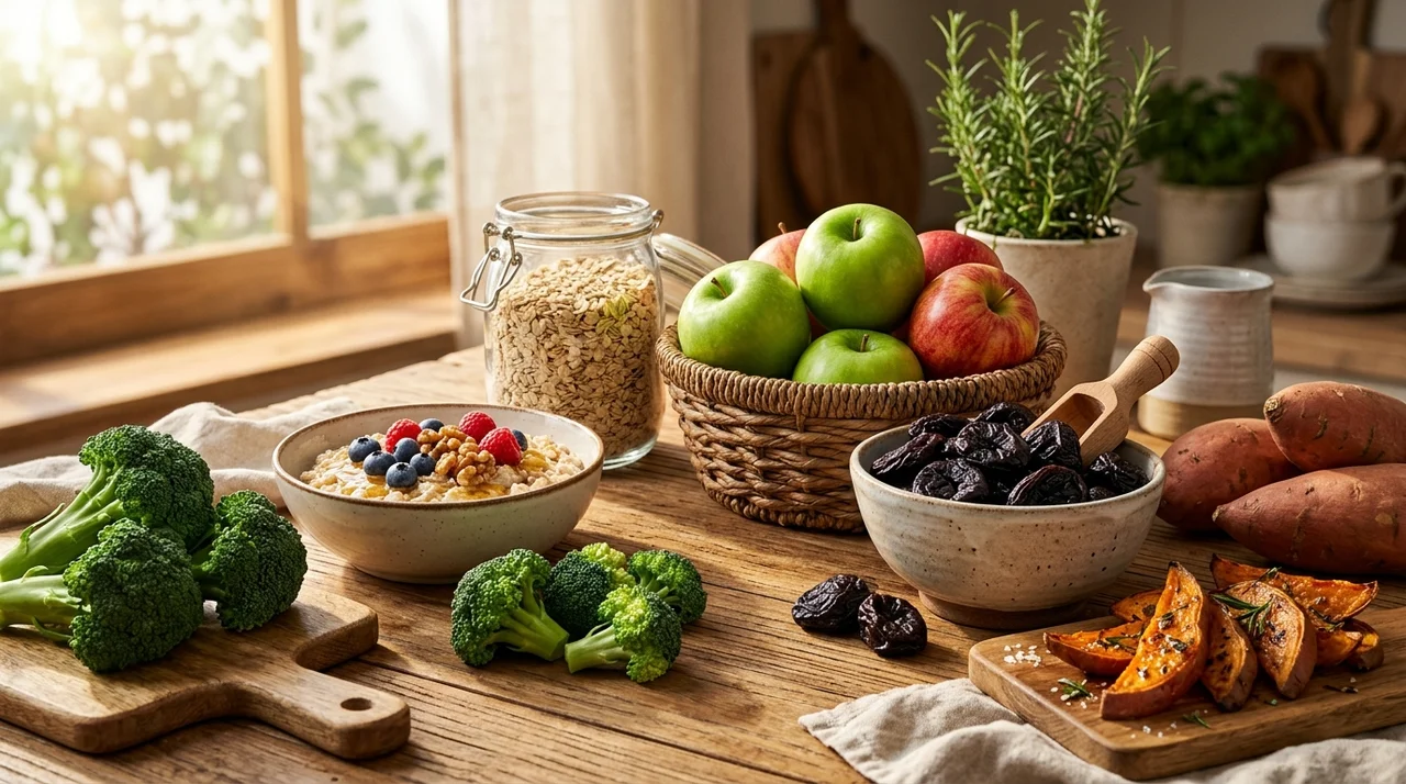 변비에 좋은 식이섬유 식품 7가지 추천 | 쾌변 보장 천연 식이섬유