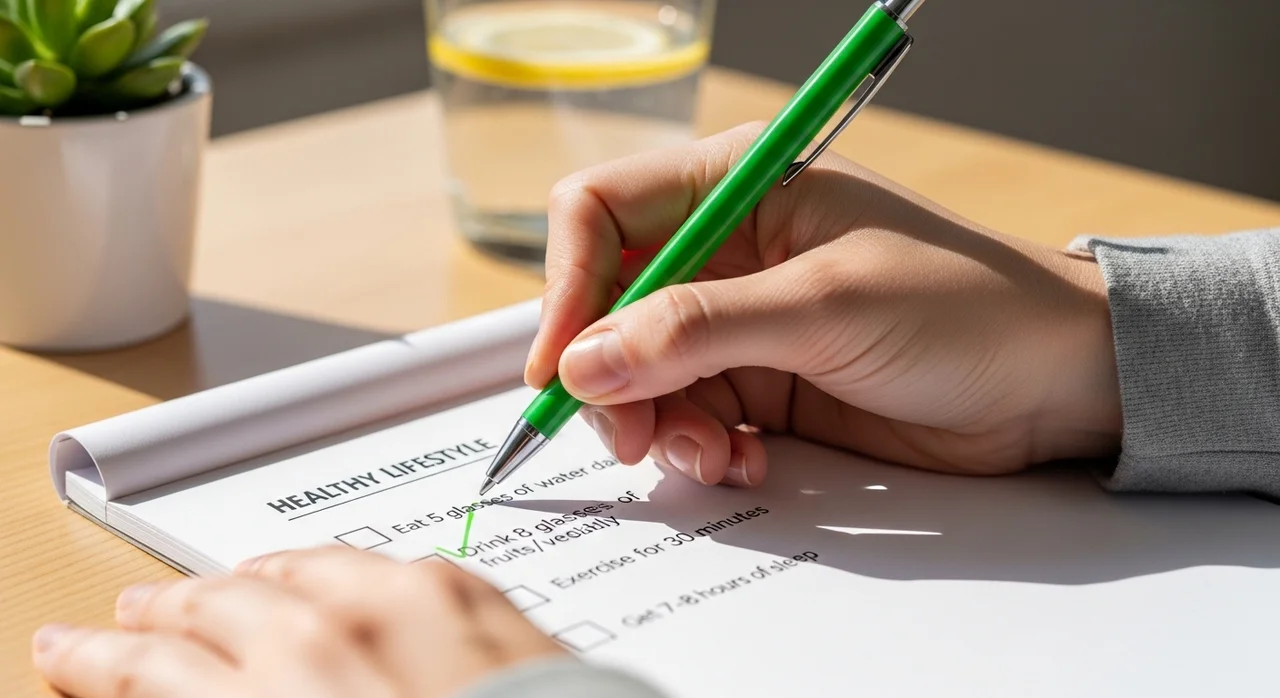 장 건강 생활 습관 체크리스트