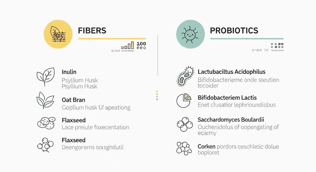 성분별 변비건강식품 특징 한눈에 비교하기