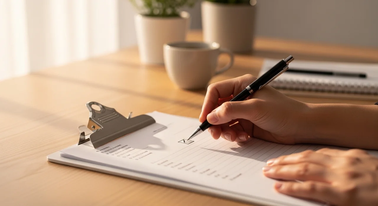 나의 수면 위생 점수 체크리스트