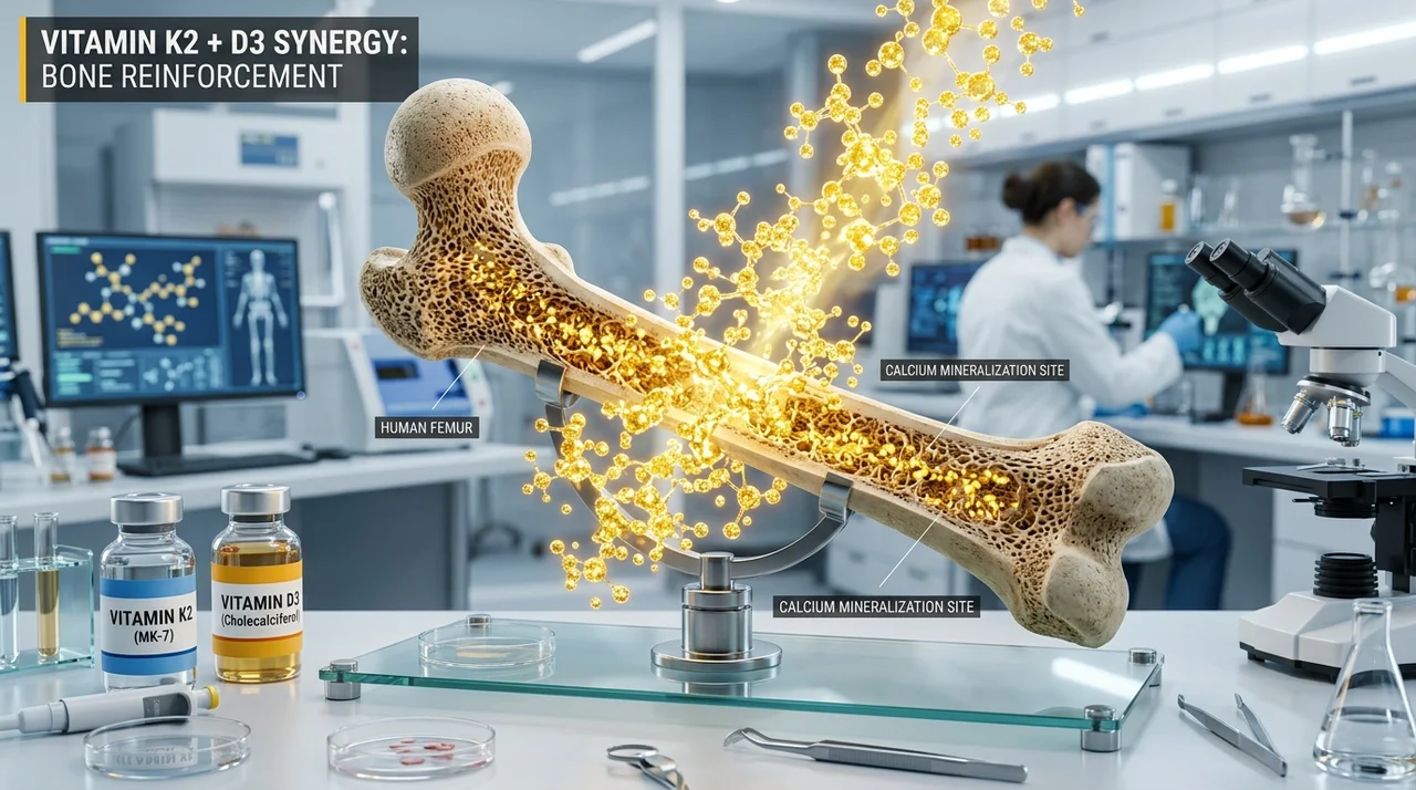 비타민 K2 효능 및 뼈 건강 돕는 복용법 (D3 조합 가이드)