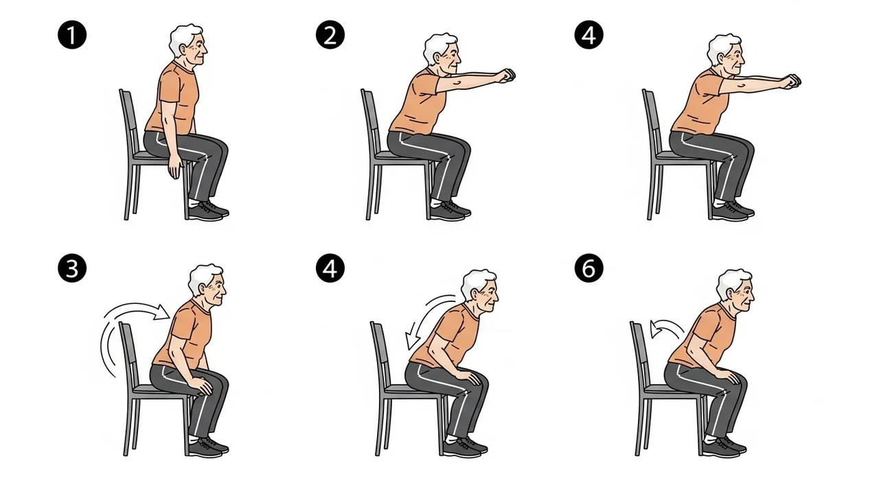 안전하게 시작하는 시니어 근력 운동 3단계