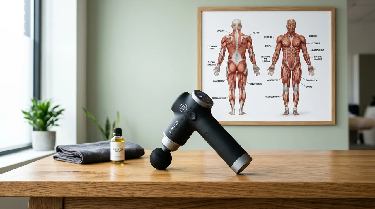 마사지건 안전 사용 부위 및 금지 구역 가이드: 목 부위 위험성 총정리