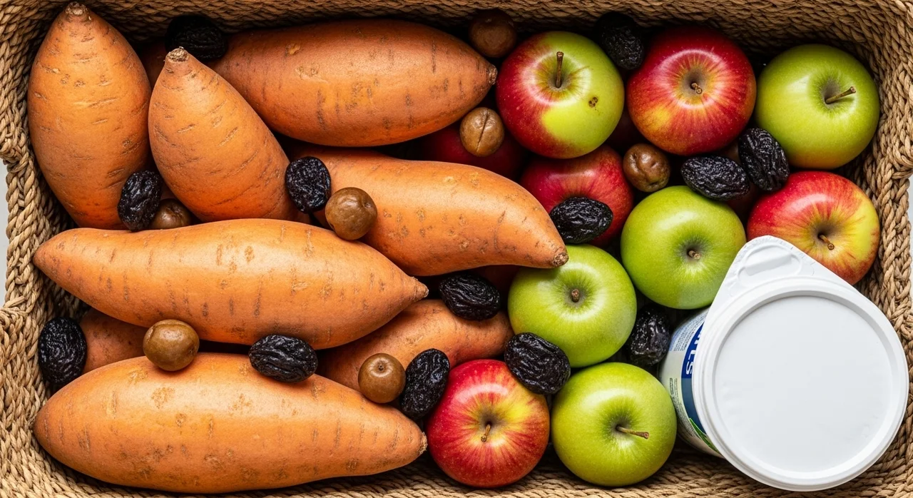 변비개선을 위해 장바구니에 담아야 할 음식