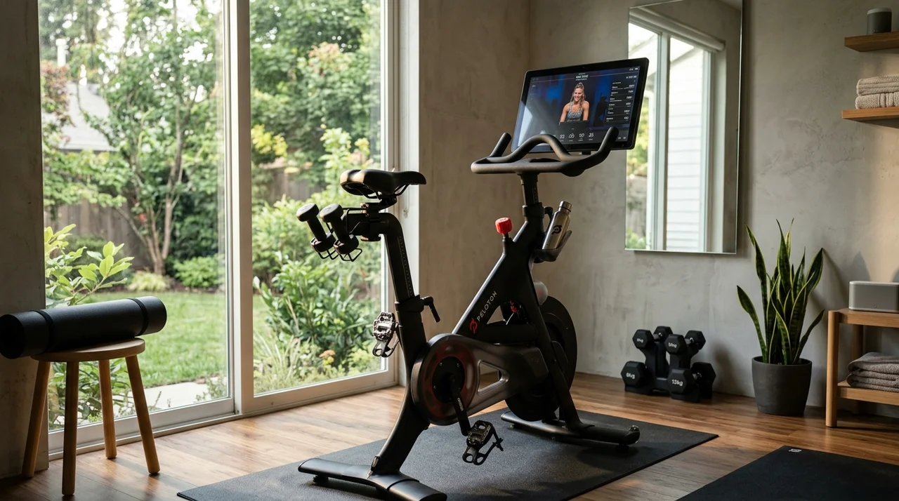 실내 자전거 안장 높이 조절법: 무릎 통증 없이 운동하는 3가지 기준