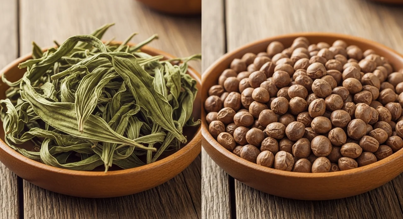 질경이 잎 vs 질경이 씨앗(차전자), 무엇이 다른가요?