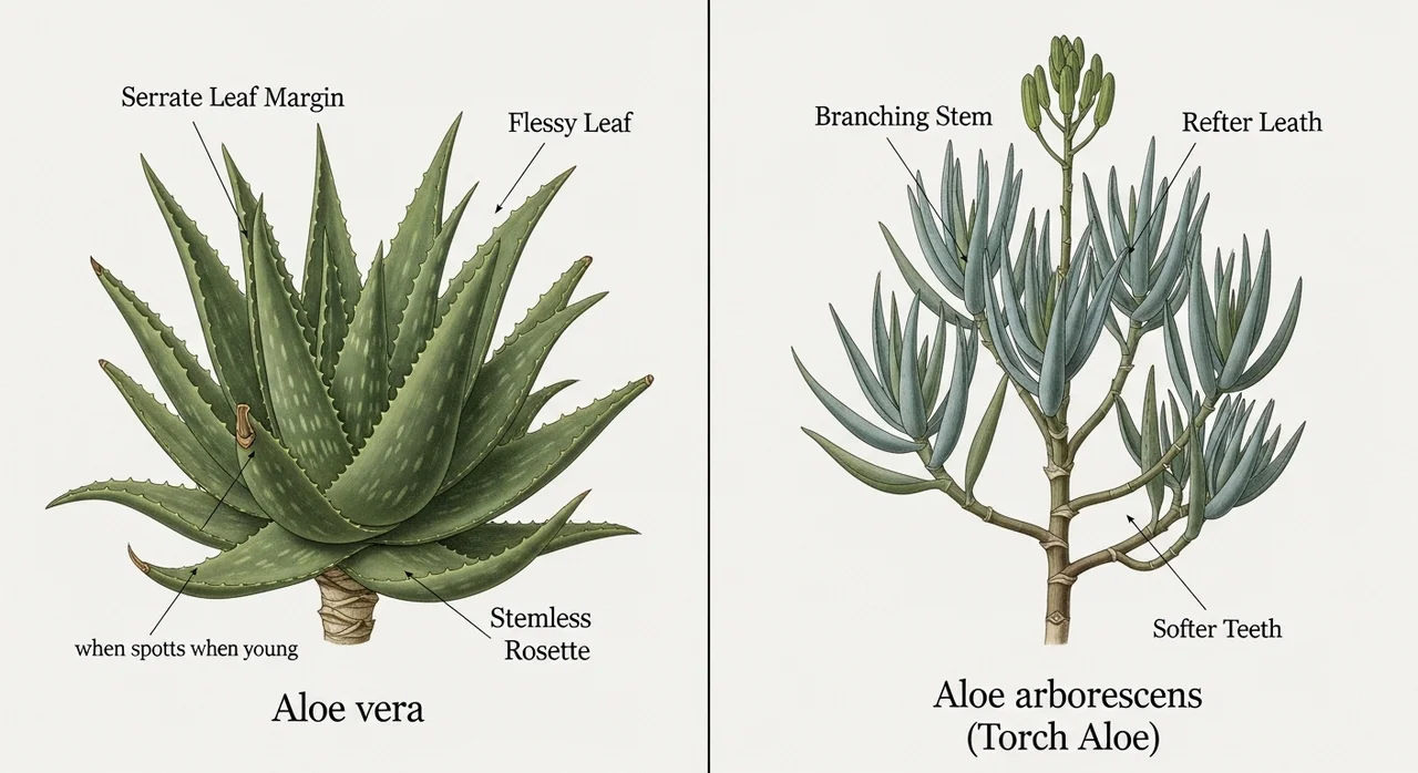 왜 아보레센스인가? 일반 알로에와의 차이점