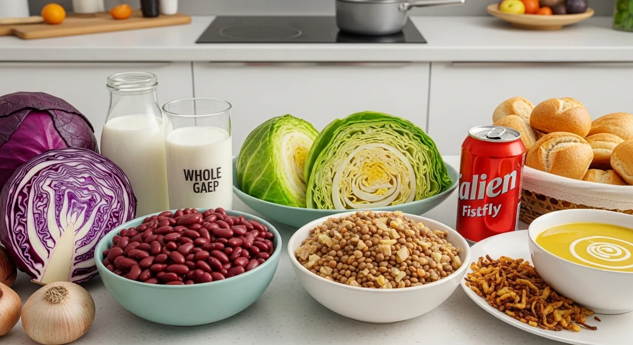 가스를 유발하는 주범, 이런 음식은 피하세요!