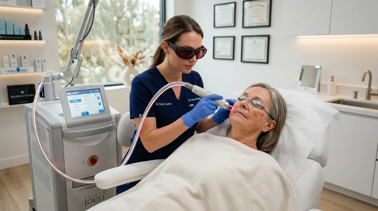 검버섯 레이저 제거 시기 지금이 골든타임? 효과 높이는 관리법