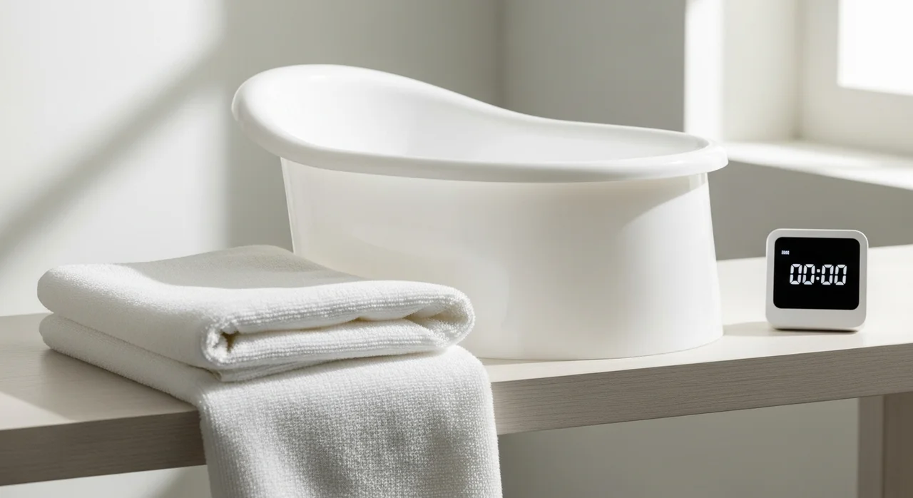 좌욕 시작 전 준비물과 환경 체크리스트