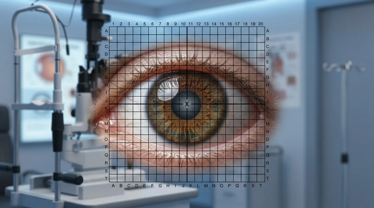 황반변성 자가진단 암슬러 격자 테스트 방법 | 30초 눈 건강 체크