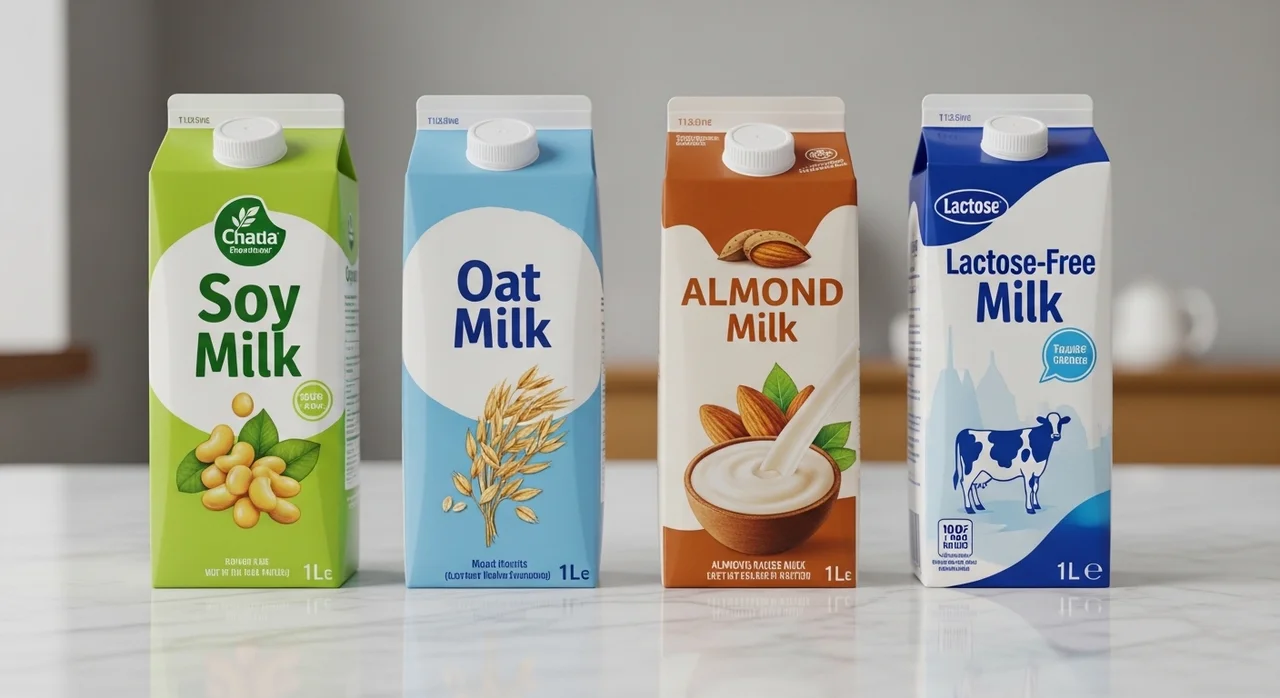 한눈에 보는 우유 대안 음료 종류별 특징