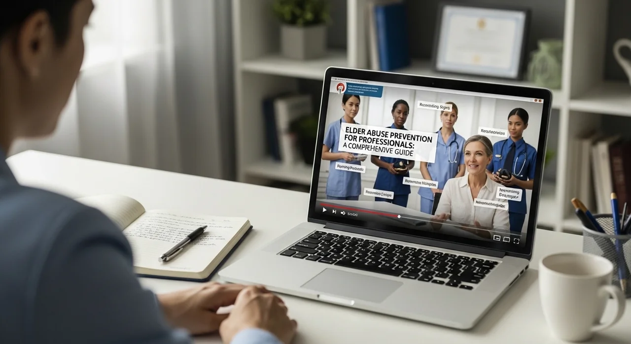 신고의무자라면 필수! 노인 학대 예방 교육 안내