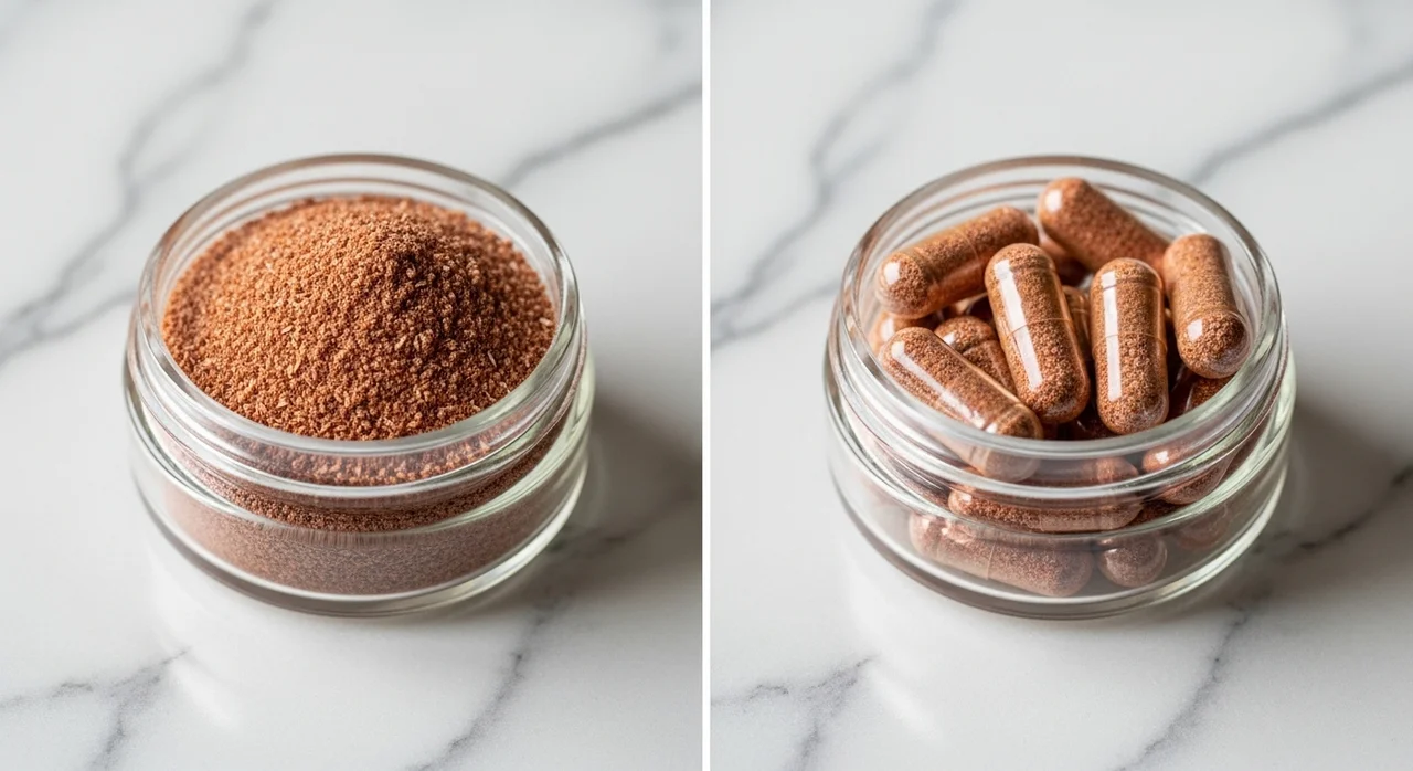 가루형 vs 캡슐형, 당신의 선택은?