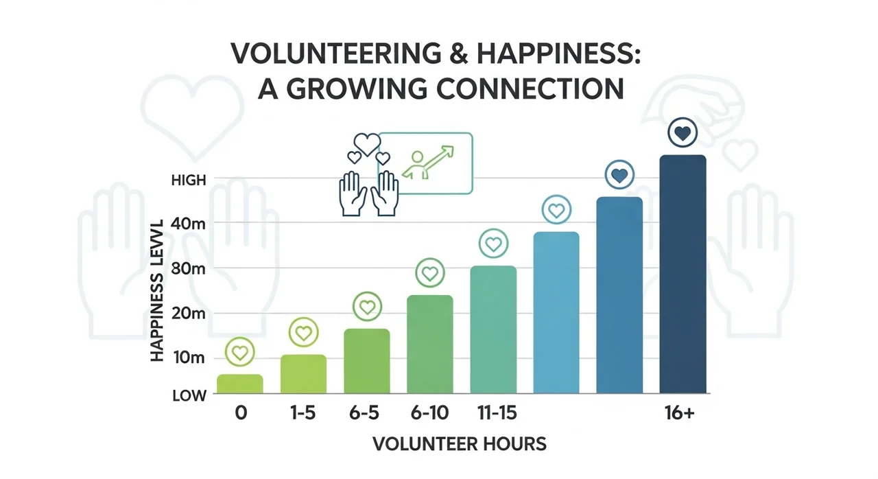 수치로 증명된 자원봉사의 긍정적 영향력