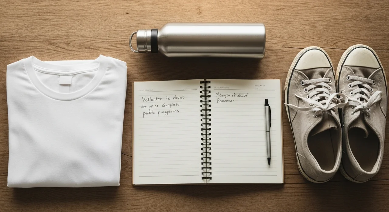 첫 봉사 활동 전 필수 준비물 체크리스트