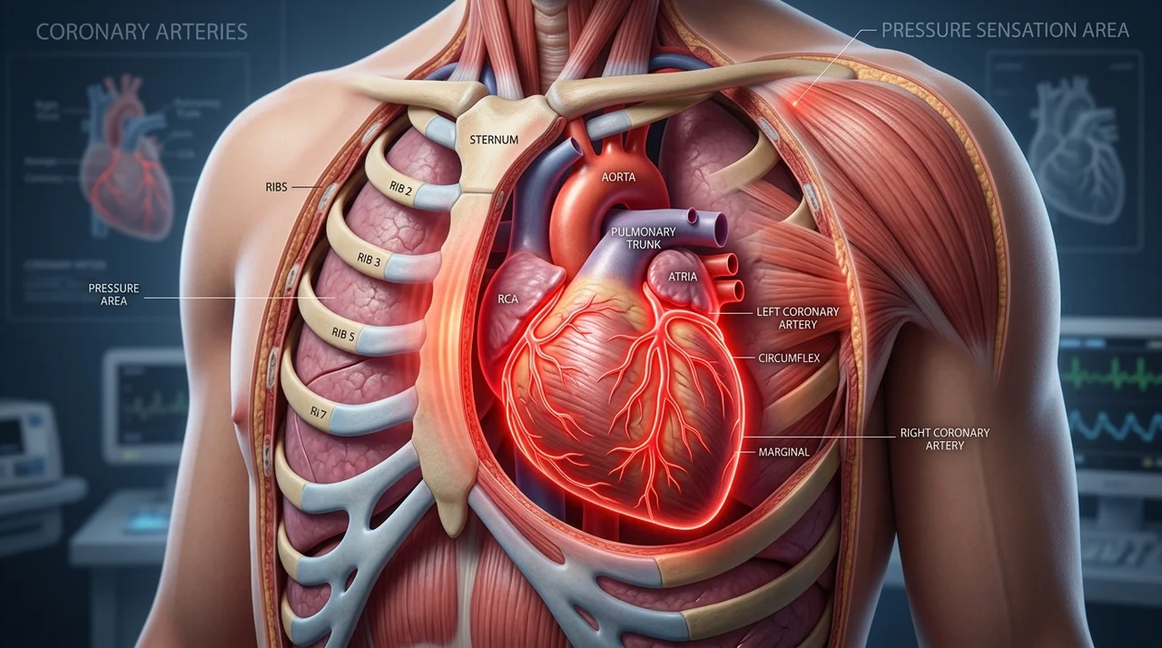 협심증 가슴 통증 양상, 쥐어짜는 느낌이라면? 증상과 대처법 총정리