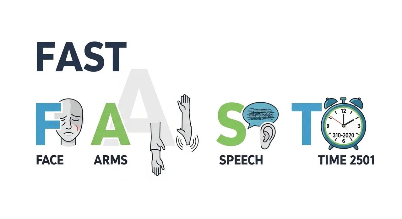 뇌졸중 전조증상 FAST 법칙 상세 확인