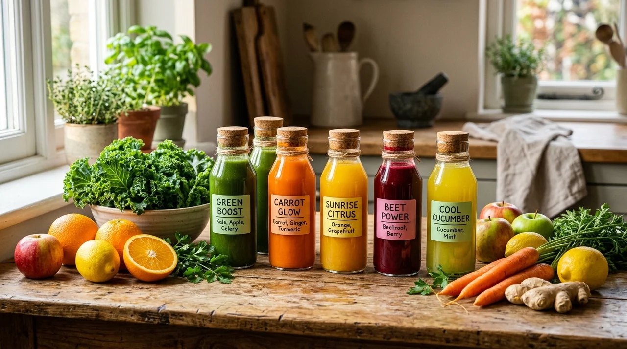 건강주스 추천 TOP 5 및 선택 가이드 | 아침 식사 대용 클렌즈 주스