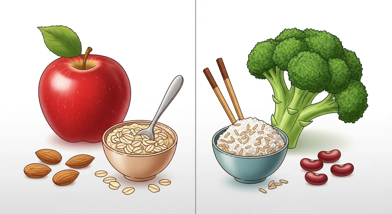 배변 활동을 돕는 식이섬유: 수용성 vs 불용성