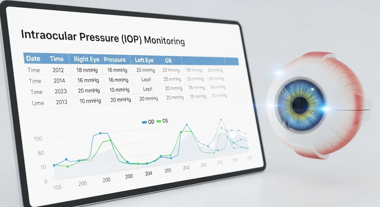 내 안압 수치는 어느 단계일까? 한눈에 보기