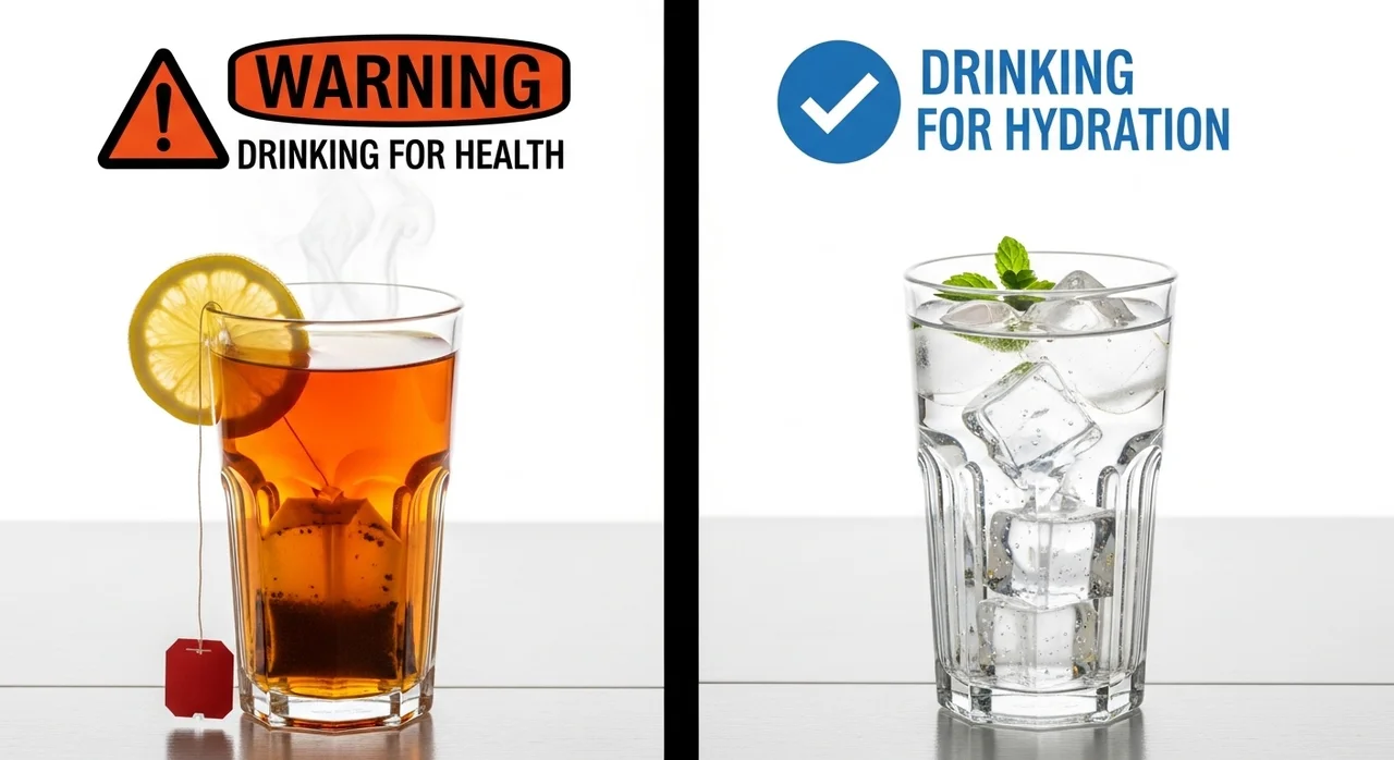 살 빠진다고 물처럼 마시면 안 되는 이유 (주의사항)