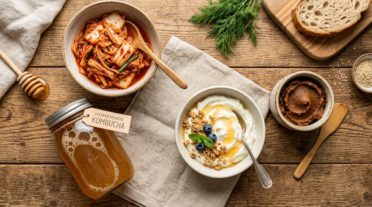 장 건강 돕는 발효 음식 5가지와 효과적인 섭취 가이드